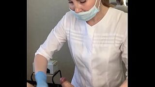 The man cums powerfully right on the depilation procedure. How do you think I removed his sperm?