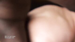 Blonde with big tits filled by a big black cock
