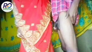 Indian village Red saree me jabardast ghori satale me chudai karvachauth episode 2