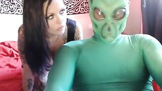Sex between two species front the webcam