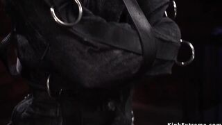 Redhead sub whipped and tormented