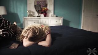 A teenage girl fucked hard by stepfather