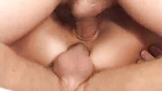 She loves DP in stockings