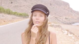 Katya Clover - Getting fully naked in nature