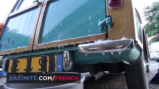 Sexy brunette Mya Lorenn fucks the mechanic