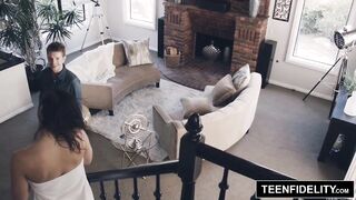 TEENFIDELITY Abella Danger's Asshole Pounded by Stepdad