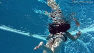 Sheril Blossom hot Russian underwater