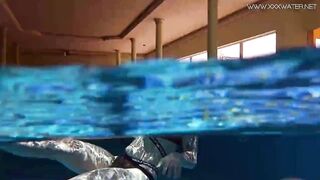 Sheril Blossom hot Russian underwater
