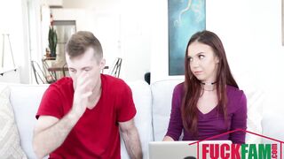 Ava Haze Lets fuck stepSIS before stepdad comes