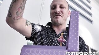 Foster Daughter Lillian Stone Caught Stealing And Punished Elle Voneva