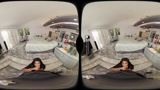 VR BANGERS Black Tight Pussy Getting Wet For Big Cock VR Porn