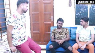 HOT SONAGACHI BHABI HARDCORE FUCK WITH HER THREE CUSTOMERS ( HINDI AUDIO )