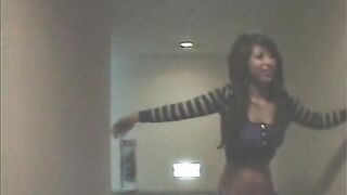 My Girlfriend Strips Naked In The Hallway