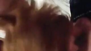 British slut Lauren in a threesome
