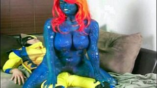 Mystique Fucks Wolverine