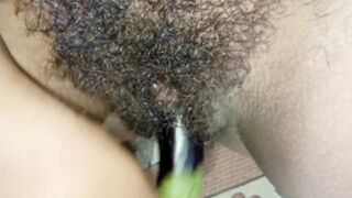 Masturbating with brinjal (part-2)