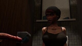 Futa x Gloryhole Fuck