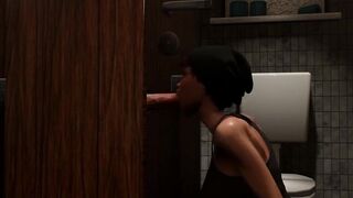 Futa x Gloryhole Fuck