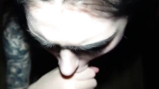 RED EYES STEPSISTER BLOWS MY MIND AND COCK. HONEY HAZE