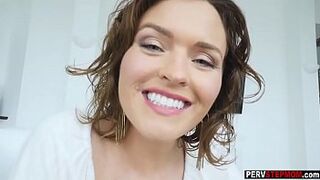 Busty MILF stepmom wants a fun with a jealous stepson