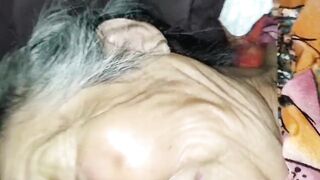 Amateur Asian Granny Creampie