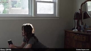 Elizabeth Reaser & Stephanie Branco Striptease And Doggy Sex