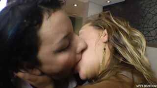I kissed a Girl! It Was Hot - Two Naughty Slave Girls