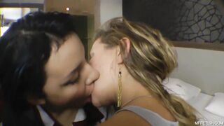 I kissed a Girl! It Was Hot - Two Naughty Slave Girls