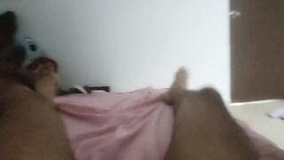 Daddy fills me with milk when he sees my pantyhose