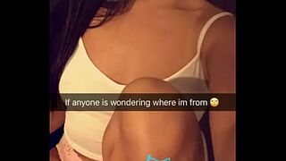 Cuteazian - Official White tank top tease