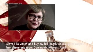 Dominatrix Mistress April - Hole controle