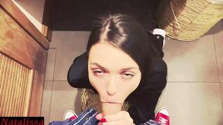 Sucked Big Dick On The First Date In Restaurant - Natalissa
