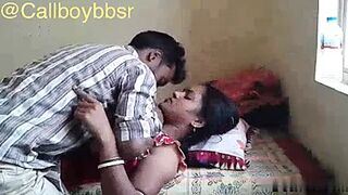 Pure village couple enjoys romance