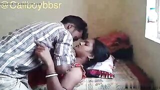 Pure village couple enjoys romance
