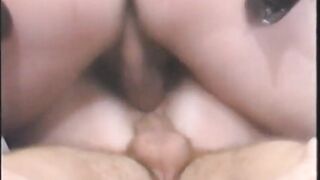 MMFMIKE Vintage threesome for cute brunette