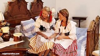 Antique Oral sensual lesbian scene by SapphiX