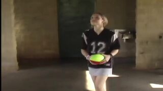 I want to play football with you