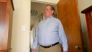 Chubby Daddy cum inside