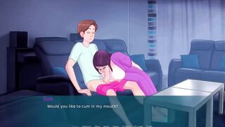 SexNote Cap 9 - My Stepmom and Stepsister Suck My Dick