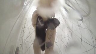 BUSTED! This is how Nen and Sukii enjoy a shower after she gets fucked by Pepe