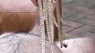 Cinthia is fucked by an old man