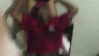 Hot Brunette Dancing Funk