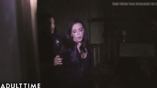 ADULT TIME Deliquent Step-Sisters Fuck Cops & Lick Cum