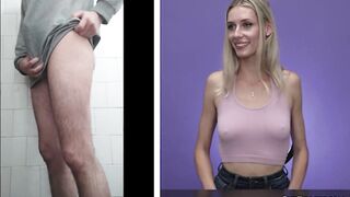 Emily Ranks My cock