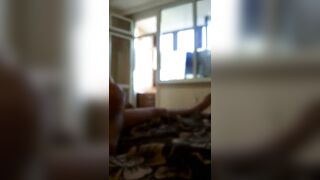 Bulgarian cheating neighbour - sex interrupted due to phone call from husband