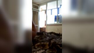 Bulgarian cheating neighbour - sex interrupted due to phone call from husband