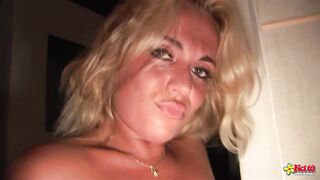 Bartendress by day, Duch squirting cum slut by night!