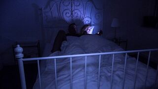 In Bedroom at NIGHT PRIVATE!!!