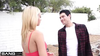 BANG Confessions - Haley Reed RAW anal fuck by the pool guy