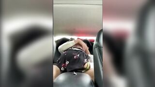 creampied an amateur babe inside my car